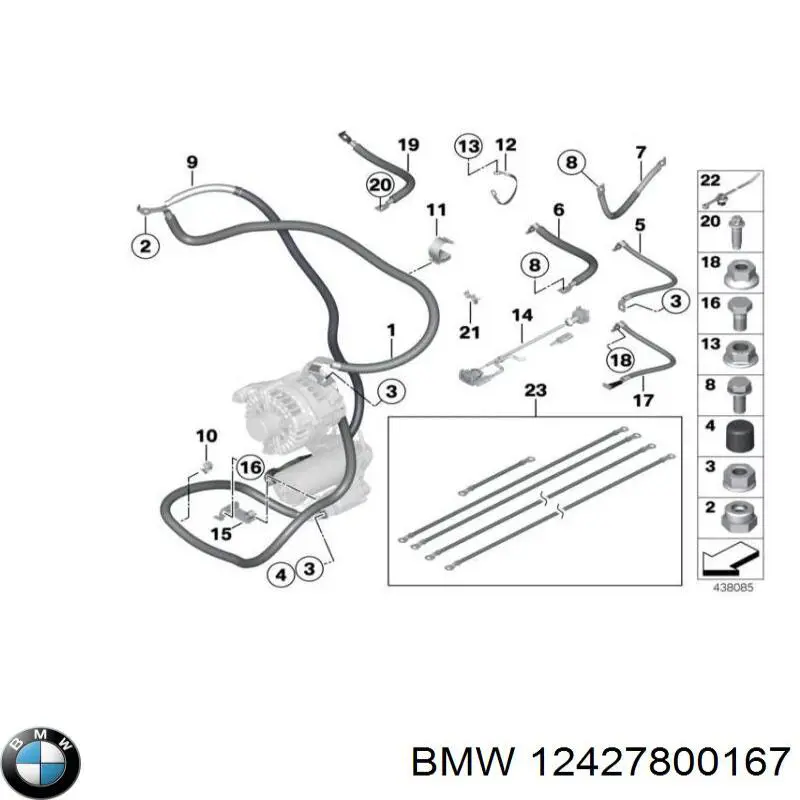 12427800167 BMW 