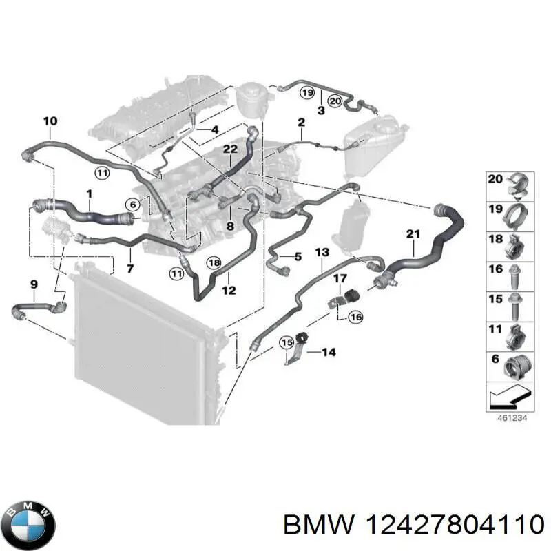  BMW 7804110 цена, от 9.86 USD