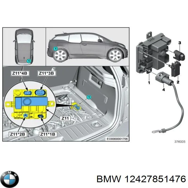 12427851476 BMW 