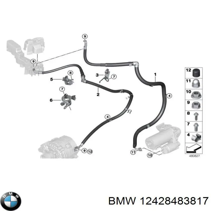 12428483817 BMW 
