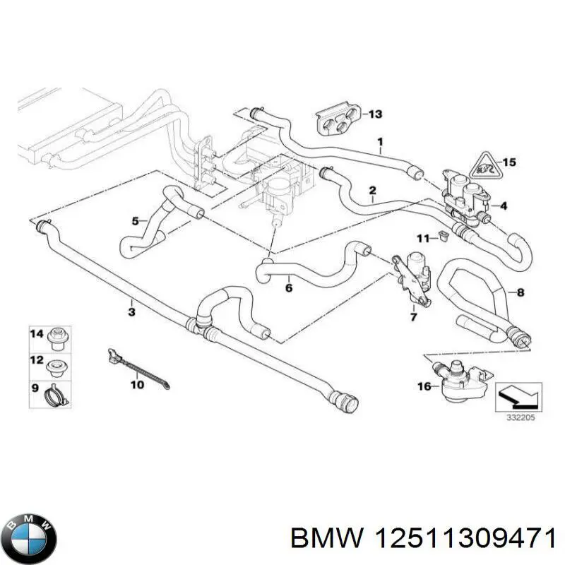  12511309471 BMW