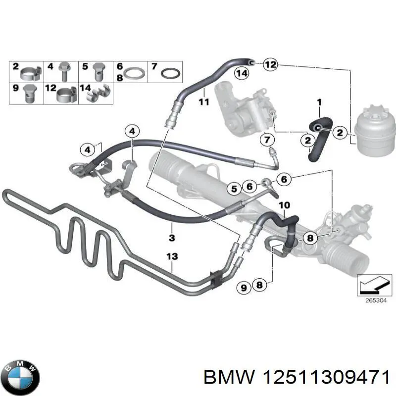  BMW 12511309471