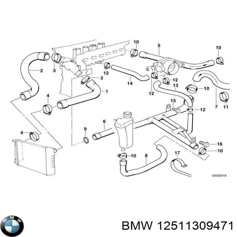Купить 12511309471 BMW 