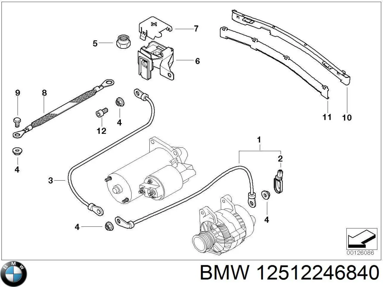 12512246840 BMW 