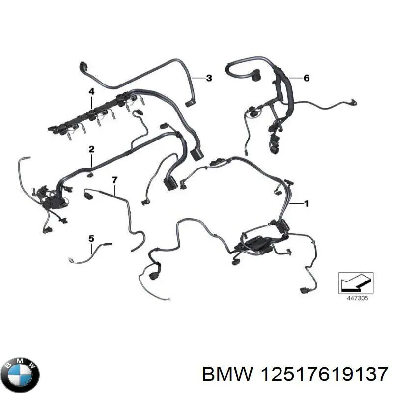 12517619136 BMW 