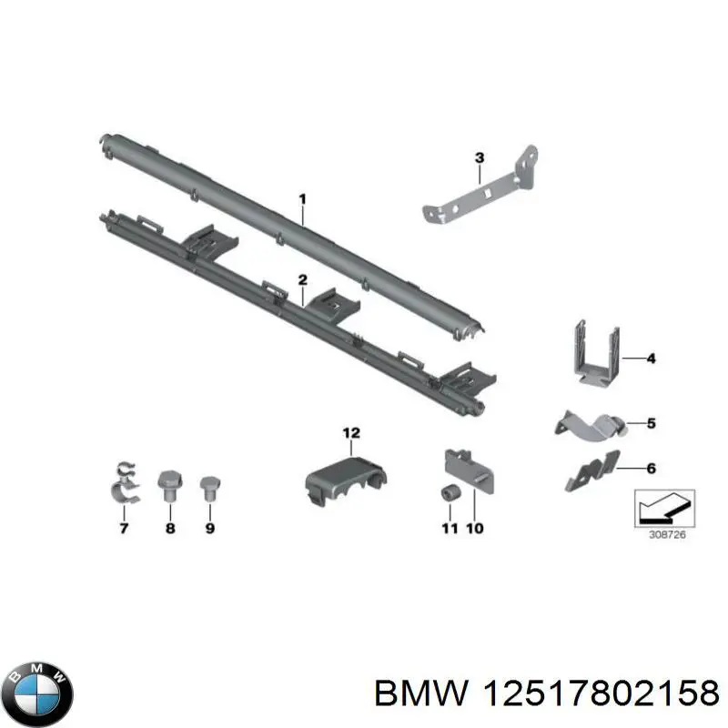  BMW 12517802158