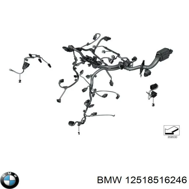  BMW 12518516246 цена, от 70.32 USD
