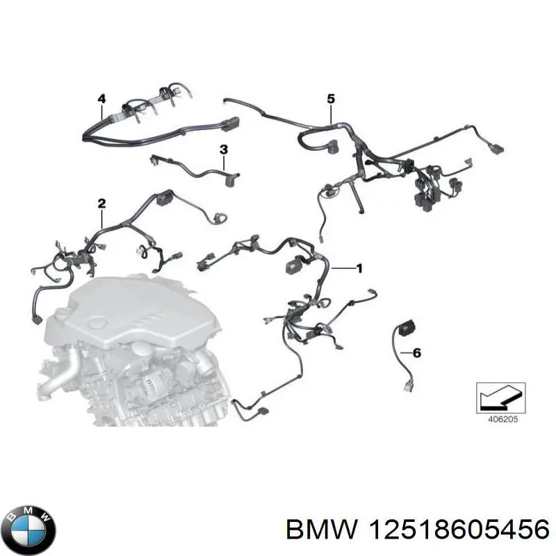 12518605456 BMW 