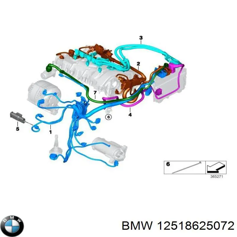 12518625072 BMW 