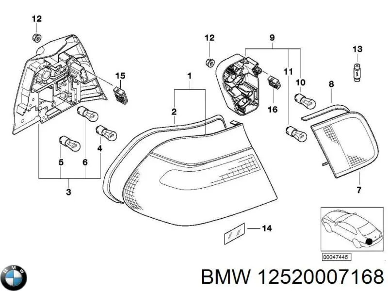 12520007168 BMW 