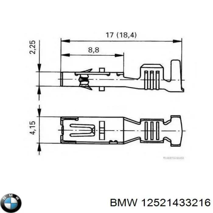  BMW 12521433216 цена, от 2.26 USD