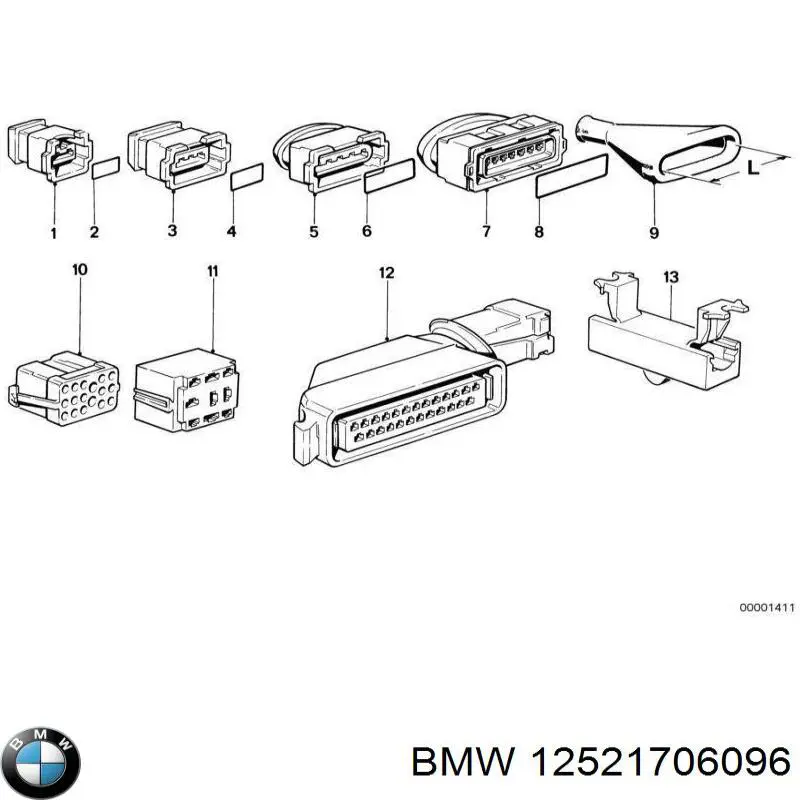  BMW 12521706096 цена, от 5.24 USD