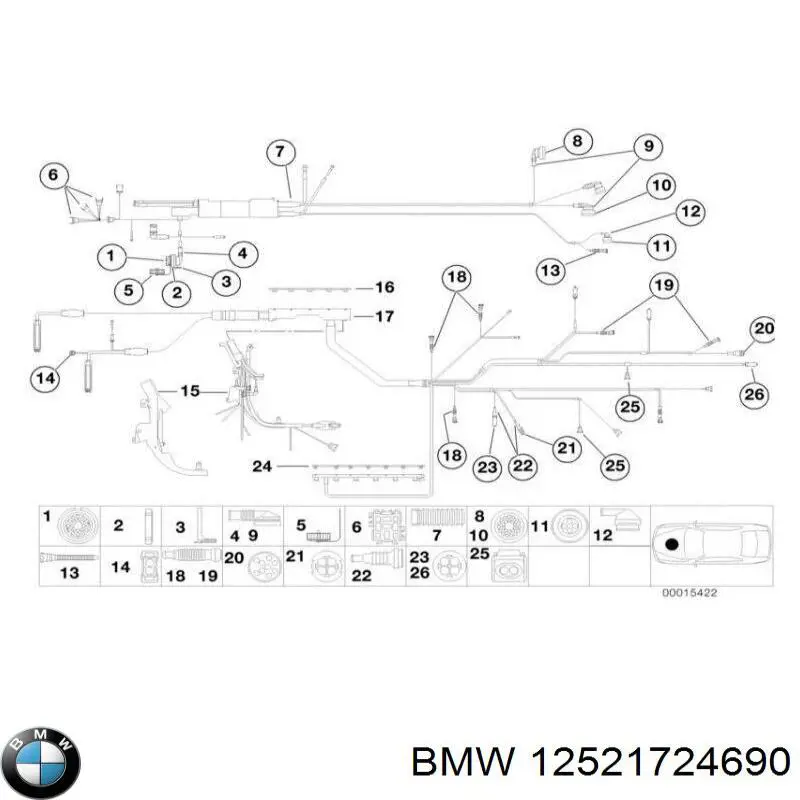  BMW 12521724690 цена, от 41.11 USD