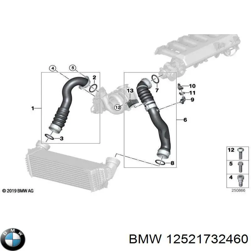  BMW 12521732460 цена, от 5.33 USD