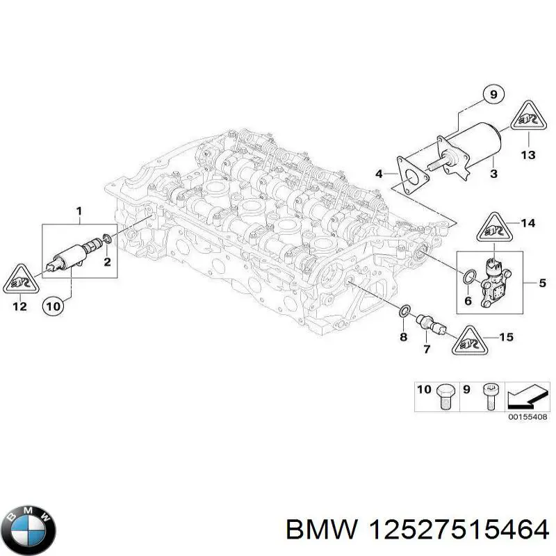 Desengate (ficha) de sensor de posição da árvore distribuidora para BMW X5 (E70)