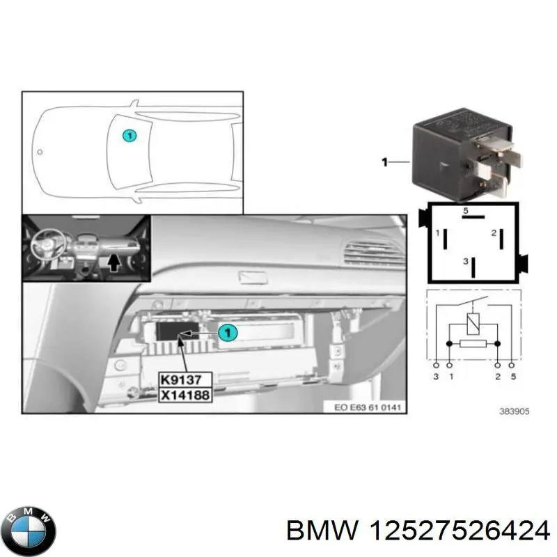 Купить 12527526424 BMW 