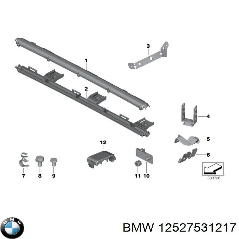  BMW 12527531217 цена, от 28.77 USD