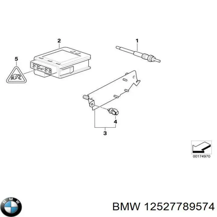  12527789574 BMW