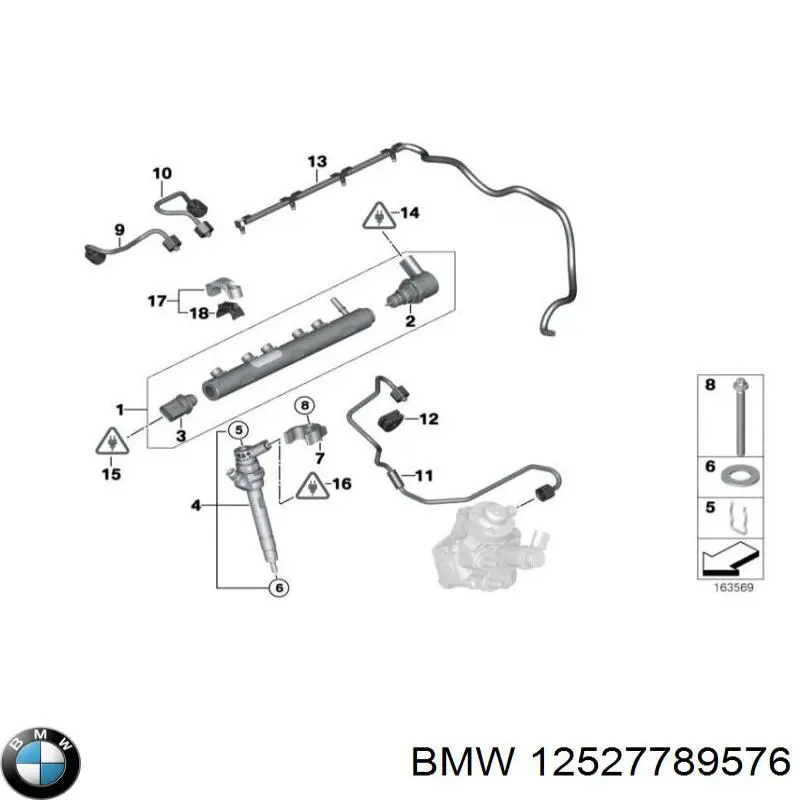  BMW 12527789576 цена, от 6.96 USD