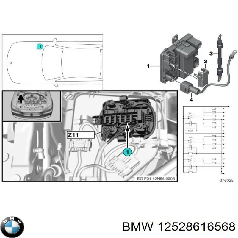 Купить 12528616568 BMW 
