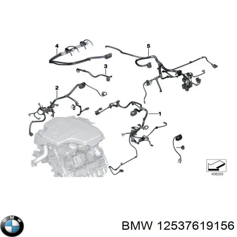  12537619156 BMW