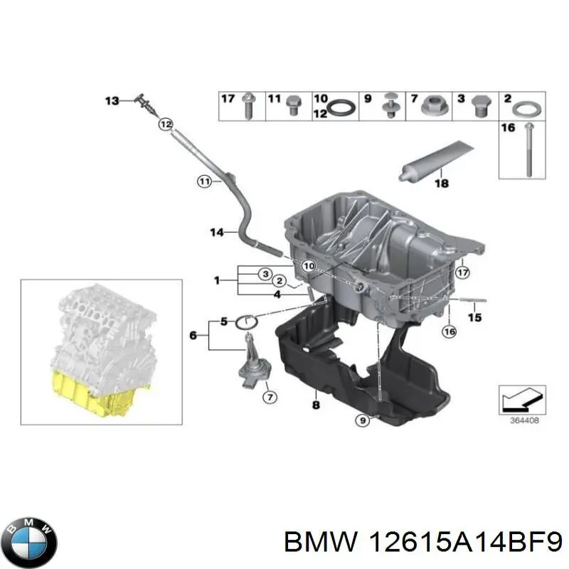 12615A14BF9 BMW 