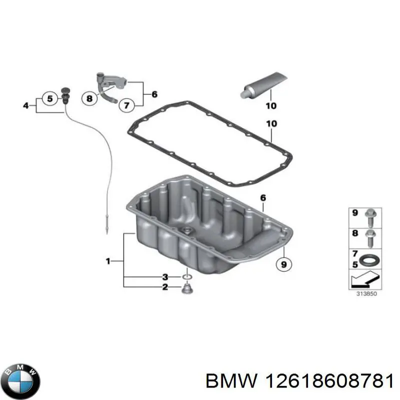 12618608781 BMW Датчик уровня масла