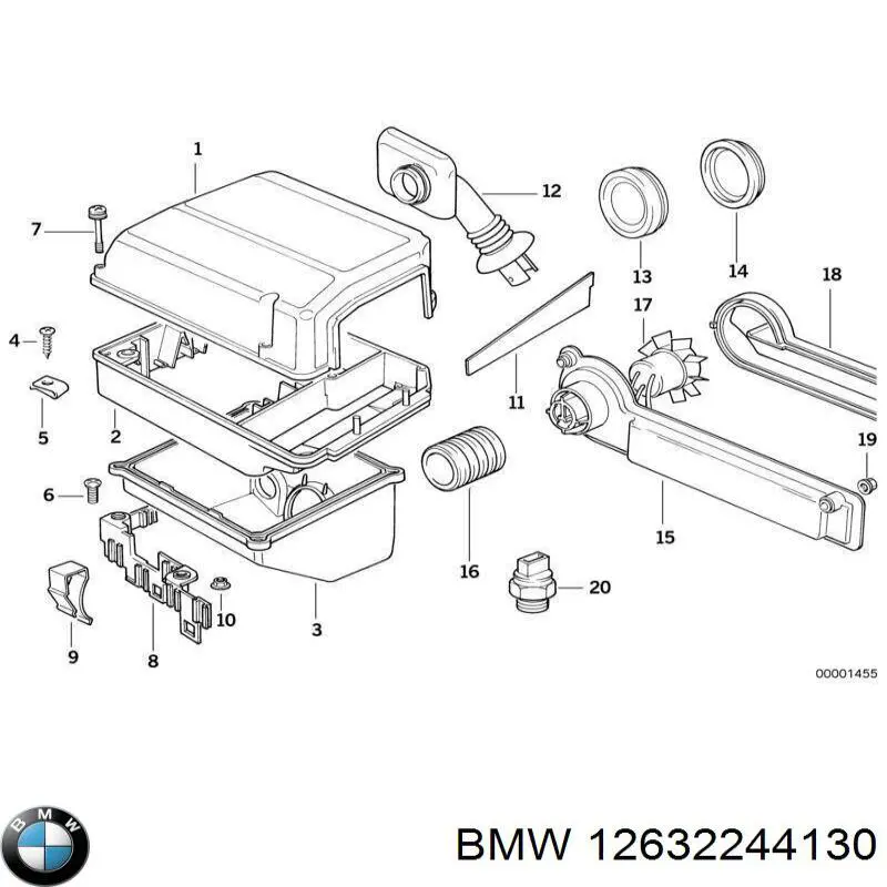 12632244130 BMW 