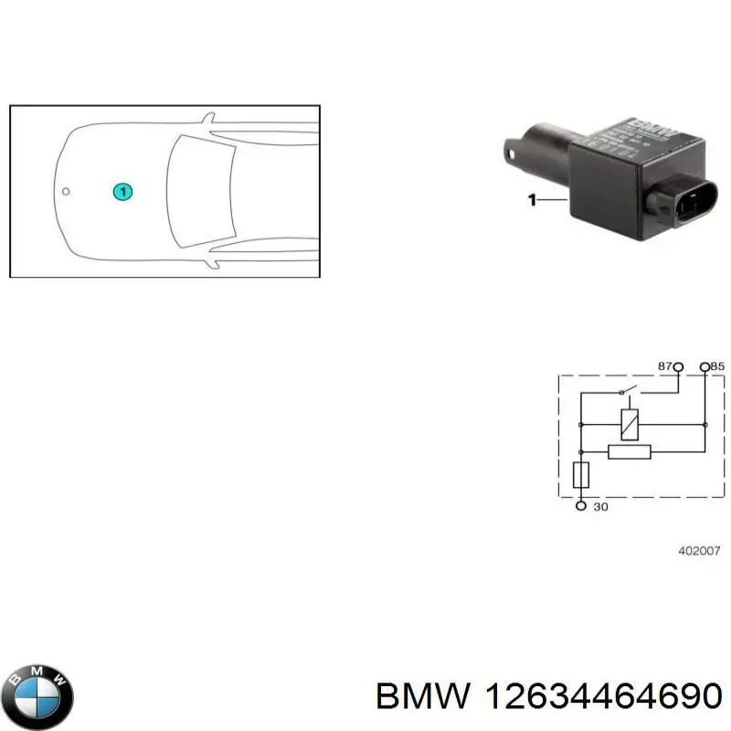  12634464690 BMW