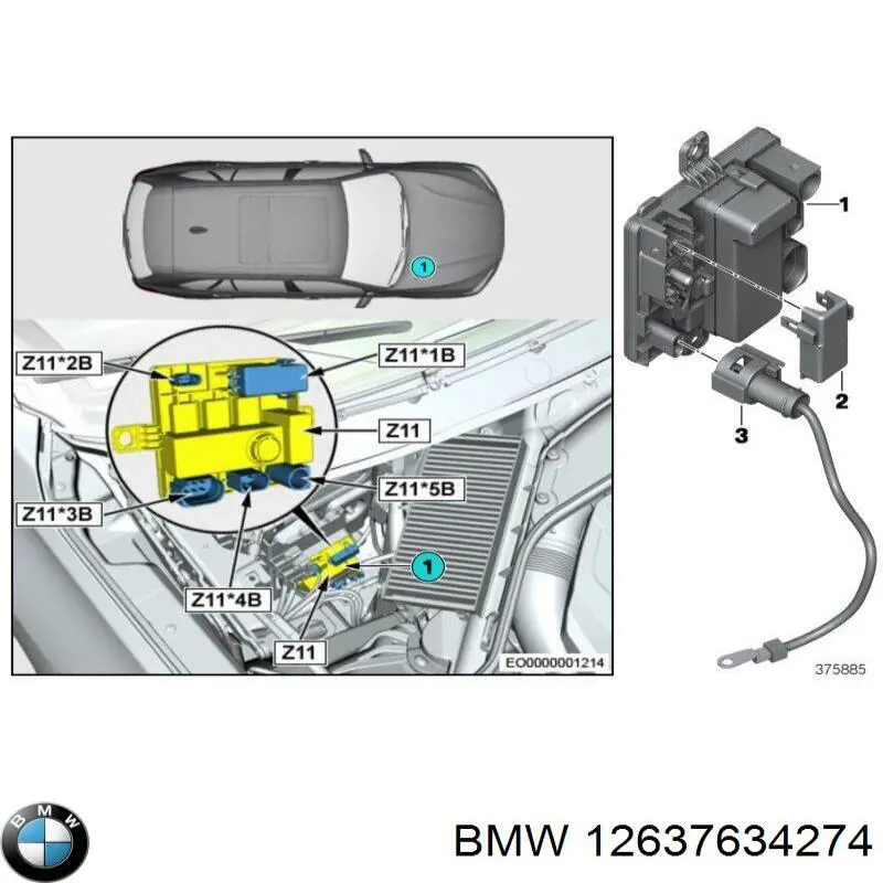 12637634274 BMW 