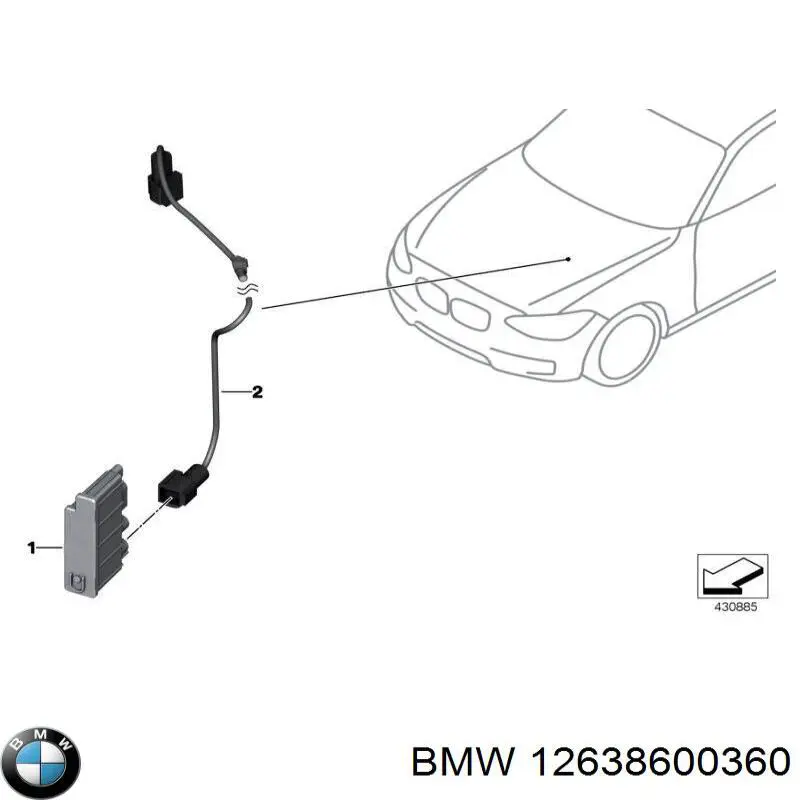 Купить 12638600360 BMW 