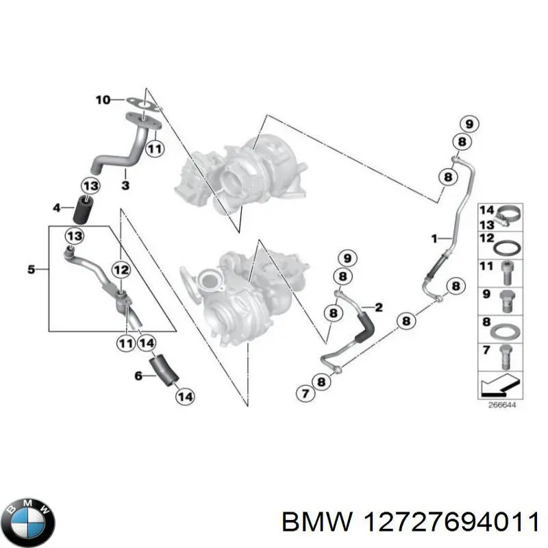12727694011 BMW Прокладка крышки маслозаливной горловины