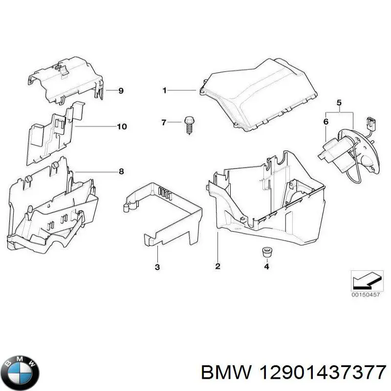 Купить 12901437377 BMW 
