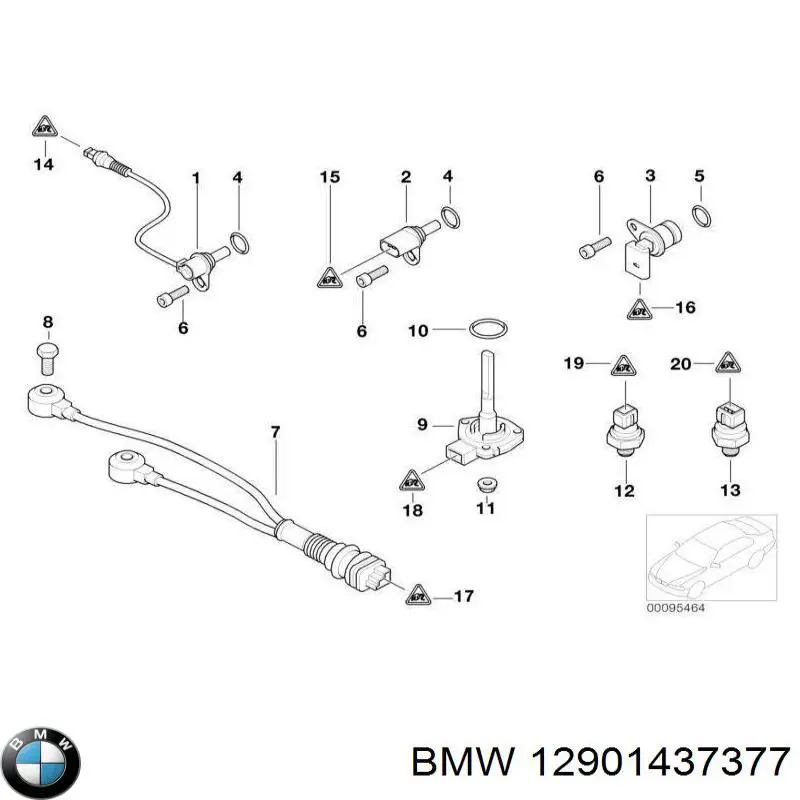  BMW 12901437377 цена, от 36.54 USD