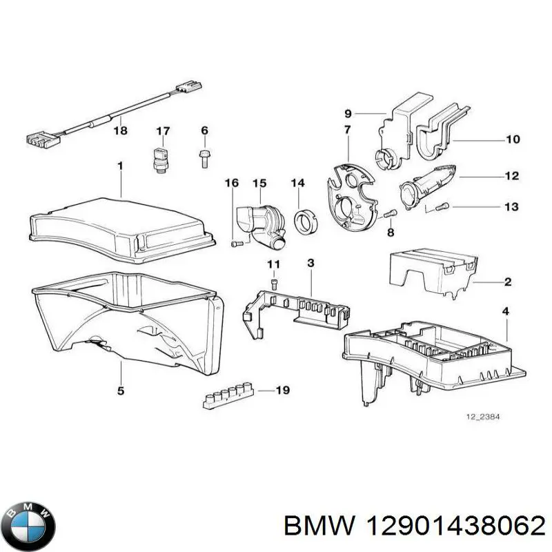 Ventilador de aspiración, aire habitáculo BMW 3 