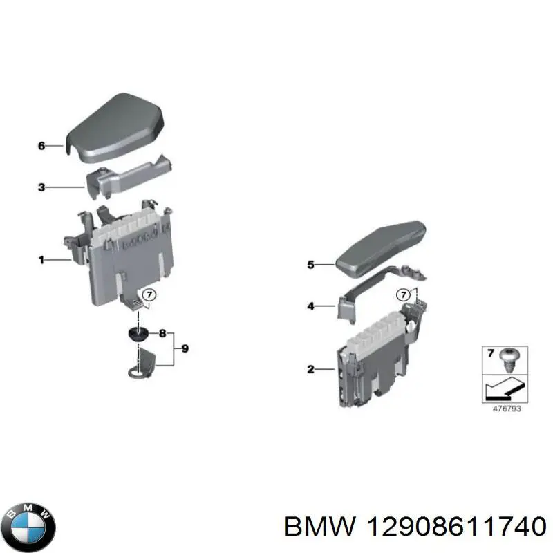 12908611740 BMW 