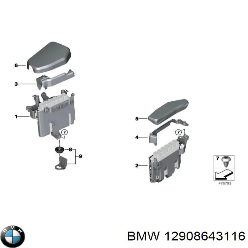 12908643116 BMW 