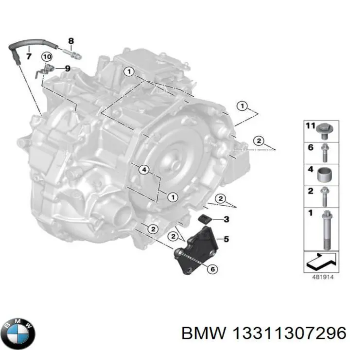  BMW 13311307296
