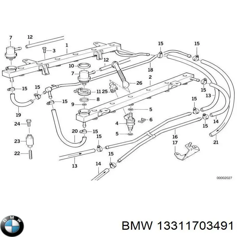  BMW 13311703491 цена, от 31.03 USD