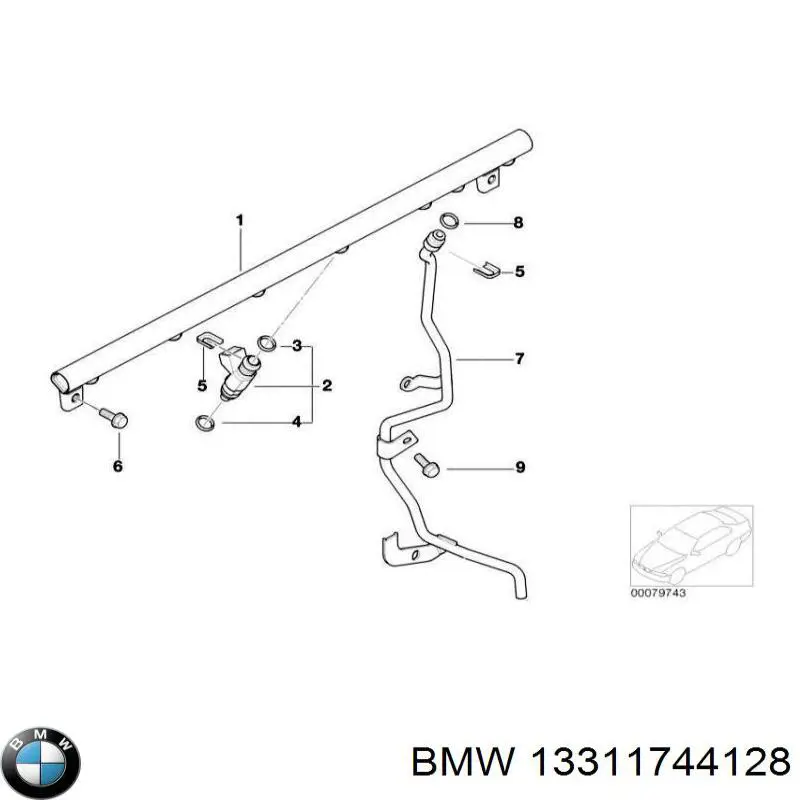 13311744128 BMW 