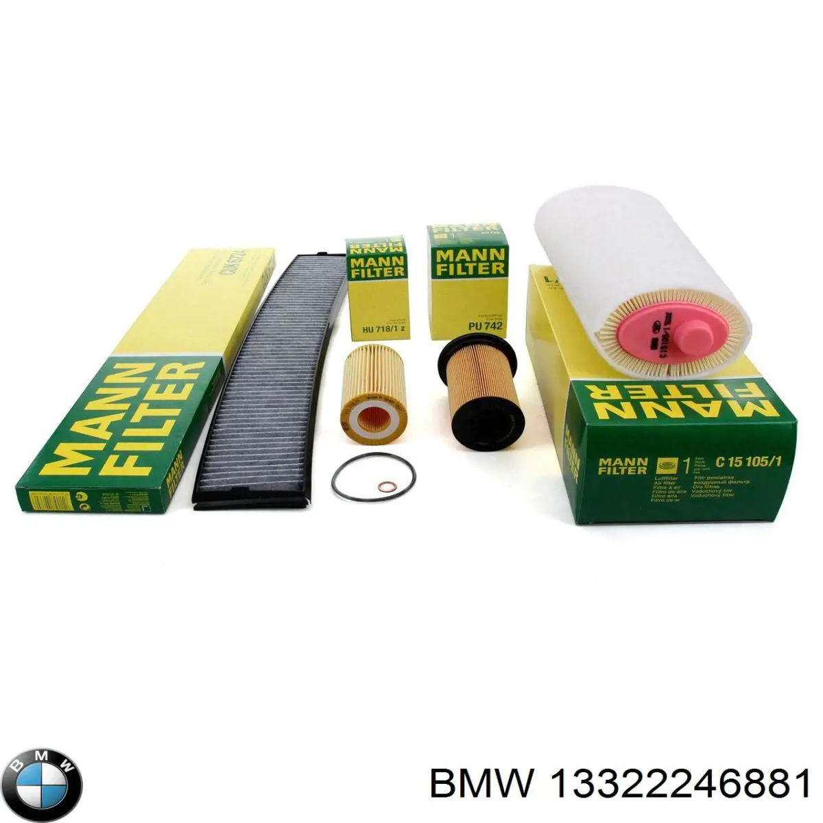 Фильтр топливный BMW 13322246881