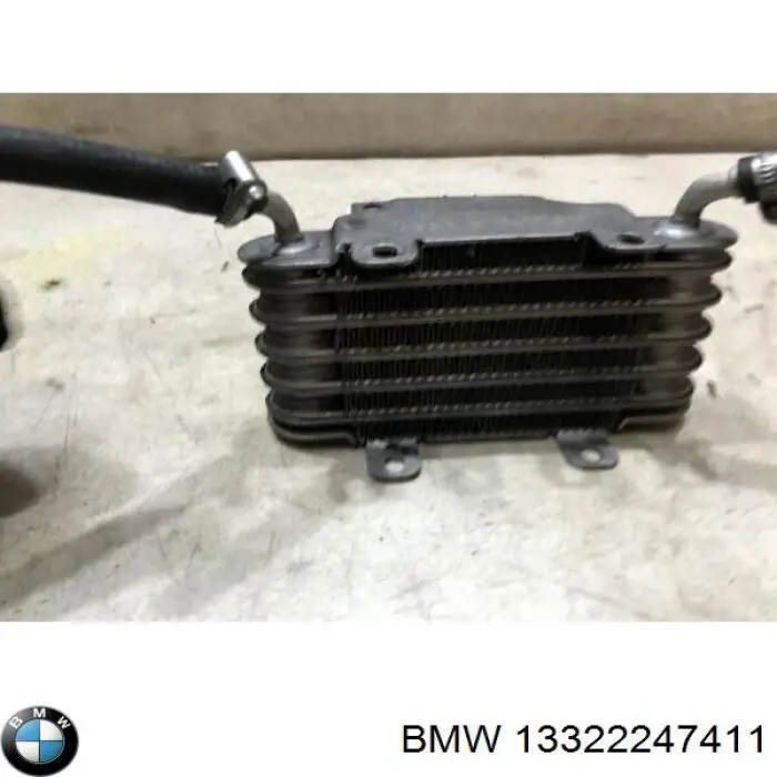 13322247411 BMW радиатор охлаждения топлива
