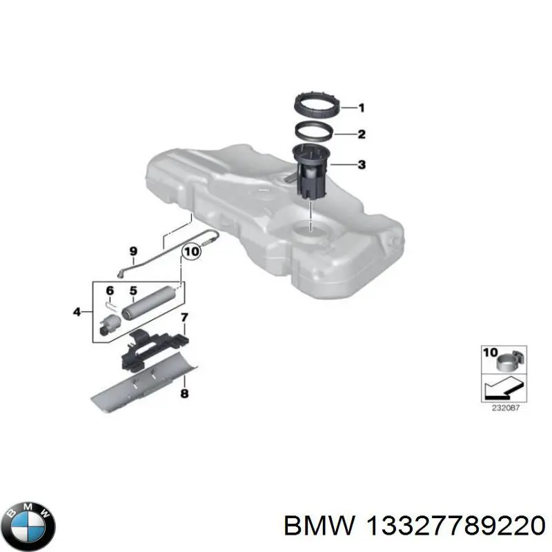  BMW 13327789220 цена, от 8.72 USD