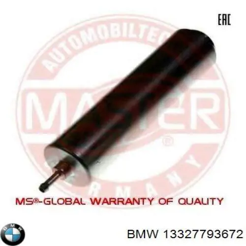 Filtro combustible 13327793672 BMW