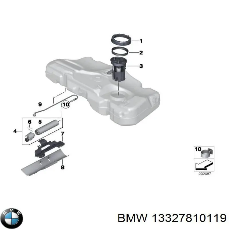 Блок подогрева топлива BMW 13327810119 цена, от 63.35 USD