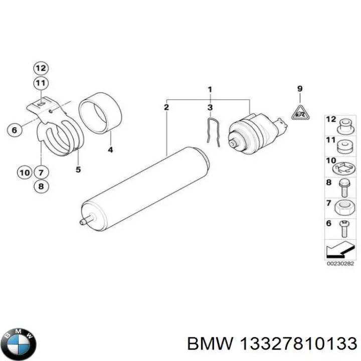 13327810133 BMW топливный фильтр