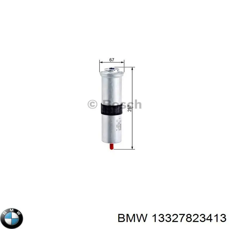 Фильтр топливный BMW 13327823413