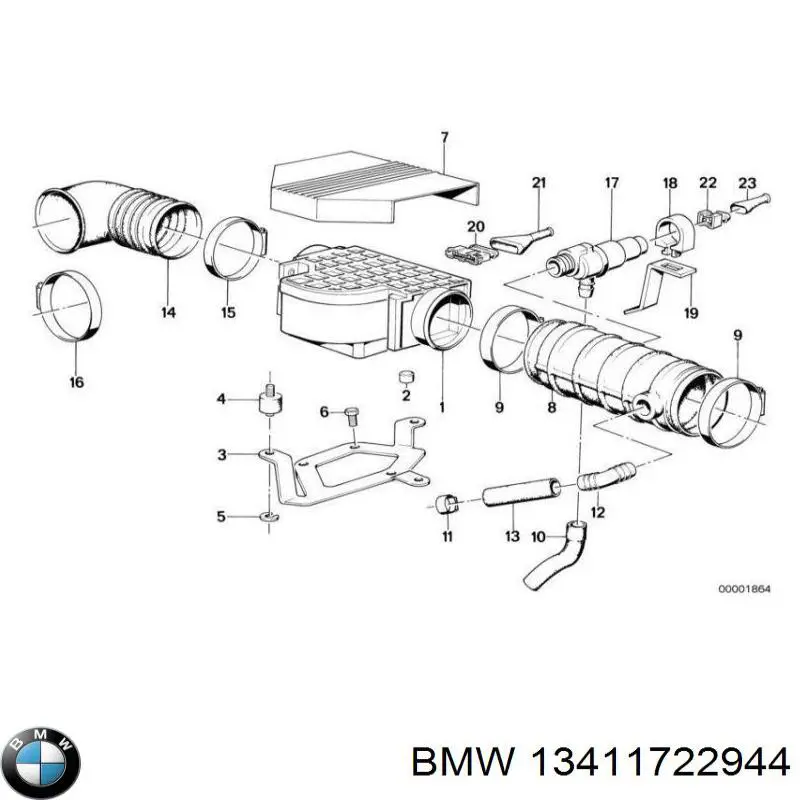  BMW 13411722944