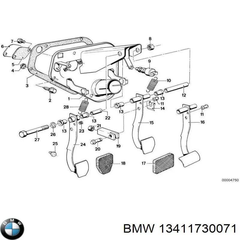 Помпа 13411730071 BMW