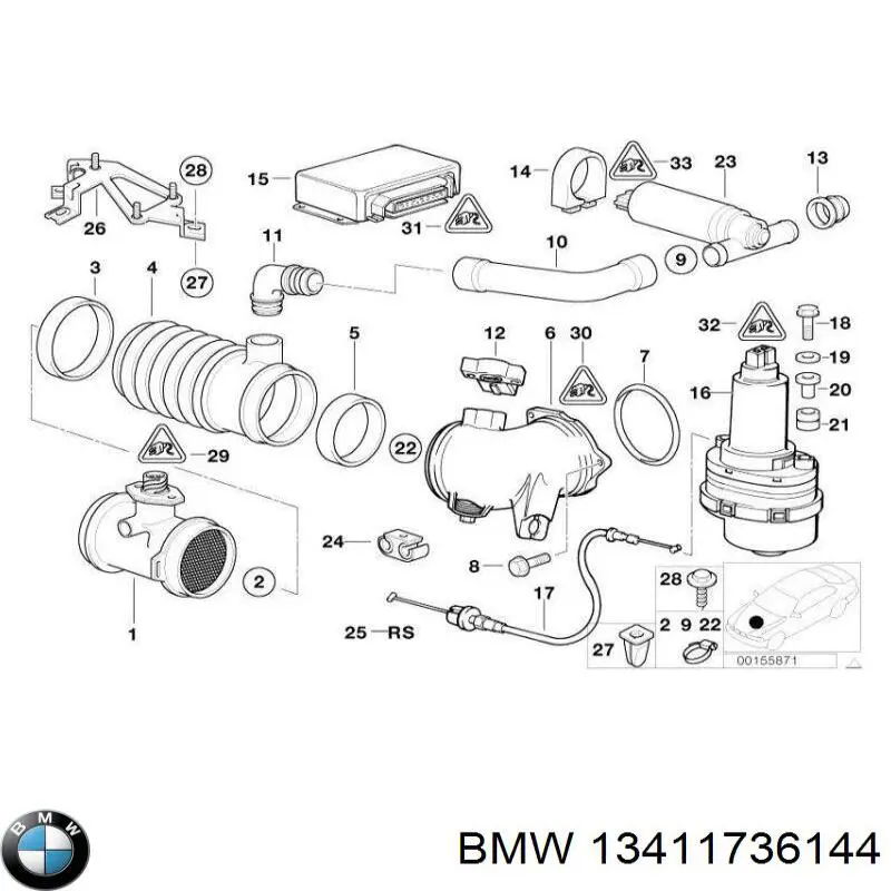 13411736144 BMW 